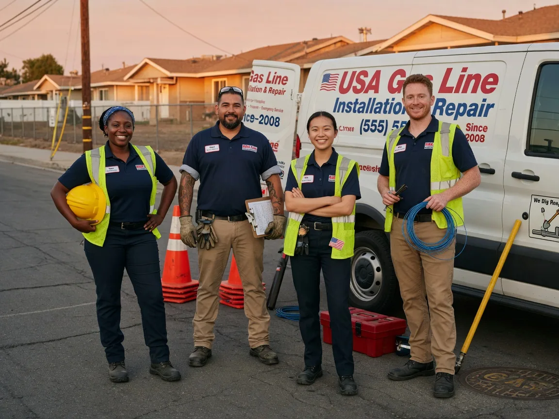 Gas Line Installation company in West Columbia, TX